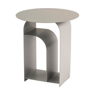 Журнальный столик Arwel металл темно-серый