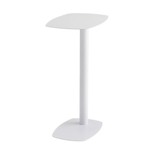 Журнальный столик Eanna L металл белый