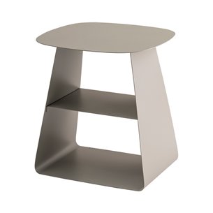 Журнальный столик Leyre металл темно-серый