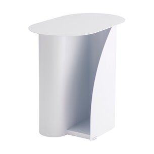 Журнальный столик Yvaine металл белый