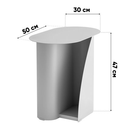 |Stool Group|Yvaine металл белый