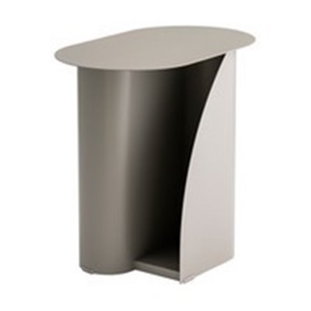 Журнальный столик Yvaine металл темно-серый