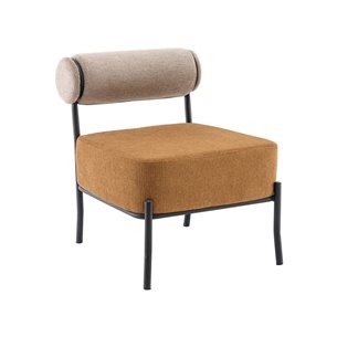 Кресло Ponpoun бежевый терракотовый