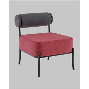 Кресло|Stool Group|Ponpoun тёмно-серый бордо