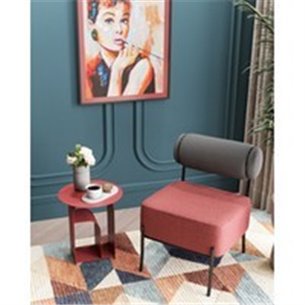 Кресло|Stool Group|Ponpoun тёмно-серый бордо