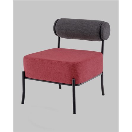 Кресло|Stool Group|Ponpoun тёмно-серый бордо