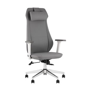 Кресло руководителя TopChairs Trophey серый