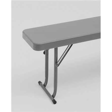 Скамейка|Stool Group|складная 152*25*42 см серая