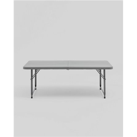 Стол|Stool Group|складной 122*61*74 см с регулировкой высоты серый