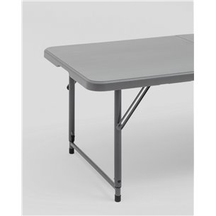 Стол|Stool Group|складной 122*61*74 см с регулировкой высоты серый
