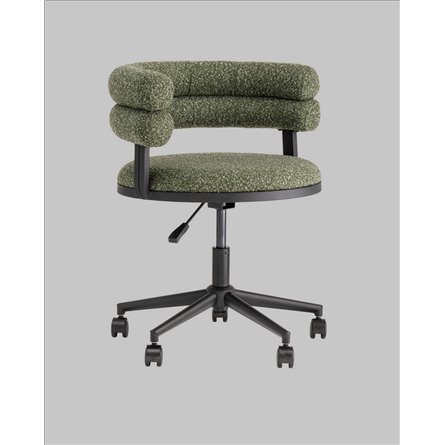 Компьютерное кресло|Stool Group|Ponty зелёный чёрные ножки