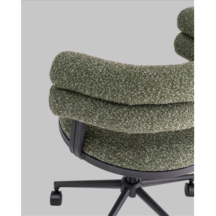 Компьютерное кресло|Stool Group|Ponty зелёный чёрные ножки