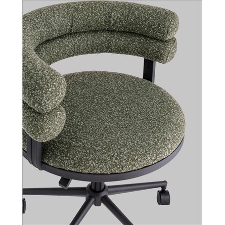 Компьютерное кресло|Stool Group|Ponty зелёный чёрные ножки