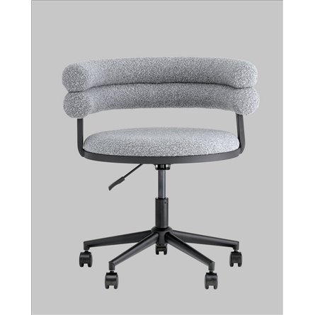 Компьютерное кресло|Stool Group|Ponty серый чёрные ножки