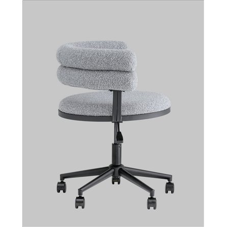 Компьютерное кресло|Stool Group|Ponty серый чёрные ножки