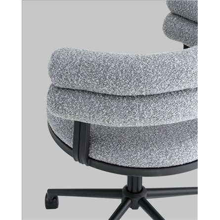 Компьютерное кресло|Stool Group|Ponty серый чёрные ножки