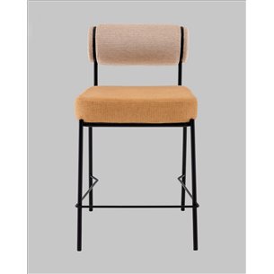 Стул полубарный|Stool Group|Ponpoun бежевый терракотовый