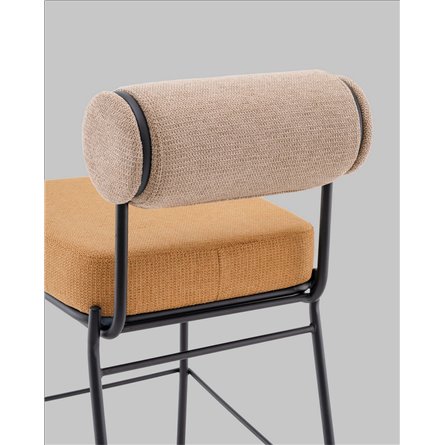 Стул полубарный|Stool Group|Ponpoun бежевый терракотовый