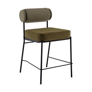 Стул полубарный Ponpoun зелёный