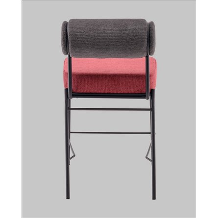 Стул полубарный|Stool Group|Ponpoun тёмно-серый бордо