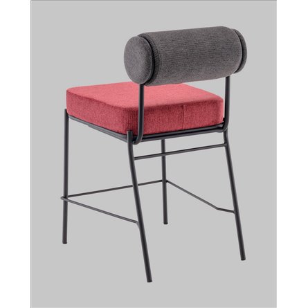 Стул полубарный|Stool Group|Ponpoun тёмно-серый бордо