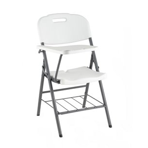 Стул складной банкетный со столиком и полкой