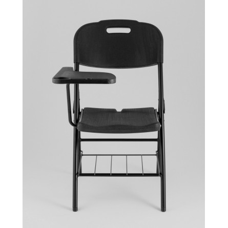 Стулья складные|Stool Group|банкетный со столиком и полкой черный