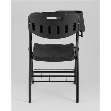 Стулья складные|Stool Group|банкетный со столиком и полкой черный