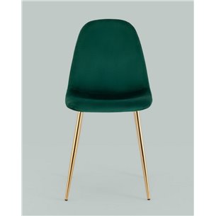 Стул|Stool Group|Валенсия SN, велюр зеленый золотые ножки