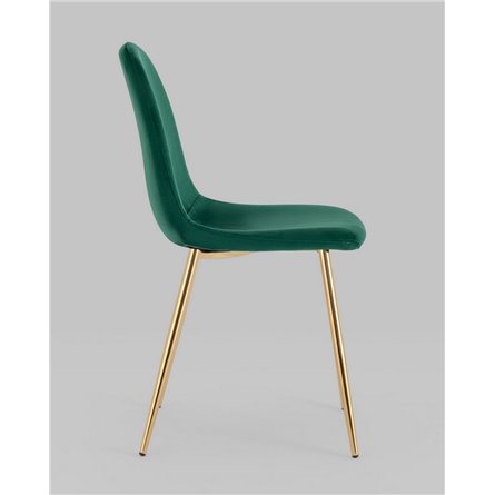 Стул|Stool Group|Валенсия SN, велюр зеленый золотые ножки