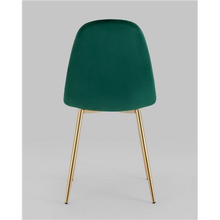 Стул|Stool Group|Валенсия SN, велюр зеленый золотые ножки