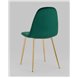 Стул|Stool Group|Валенсия SN, велюр зеленый золотые ножки Стул|Stool Group|Валенсия SN, велюр зеленый золотые ножки