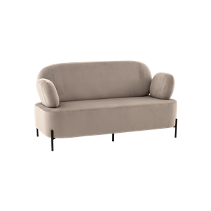 Диван Кэнди велюр светло-серый