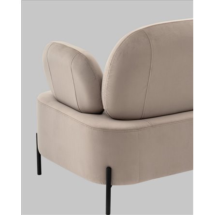 Диван|Stool Group|Кэнди велюр светло-серый