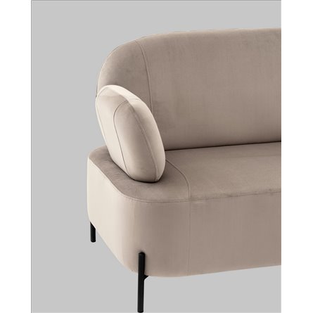 Диван|Stool Group|Кэнди велюр светло-серый