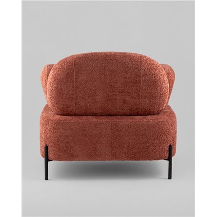 Кресло|Stool Group|Кэнди ткань букле коралловый