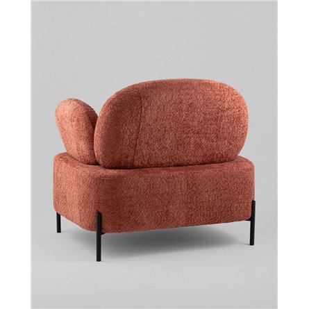 Кресло|Stool Group|Кэнди ткань букле коралловый