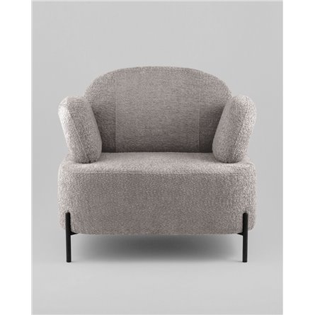 Кресло|Stool Group|Кэнди ткань букле светло-серый