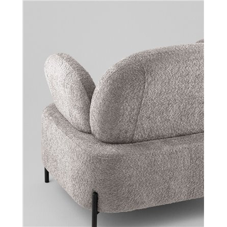 Кресло|Stool Group|Кэнди ткань букле светло-серый