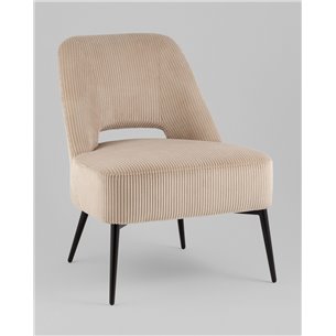 Кресло|Stool Group|Бостон велюр рельефный бежевый