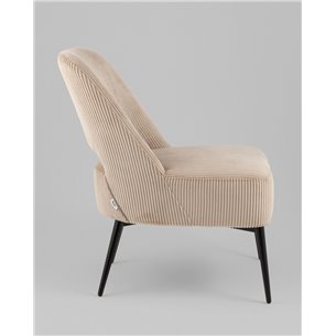 Кресло|Stool Group|Бостон велюр рельефный бежевый