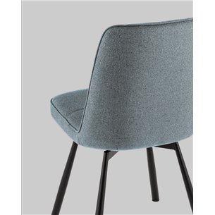 Комплект из двух стульев|Stool Group|Boun вращающийся мягкий зеленый обивка рогожка