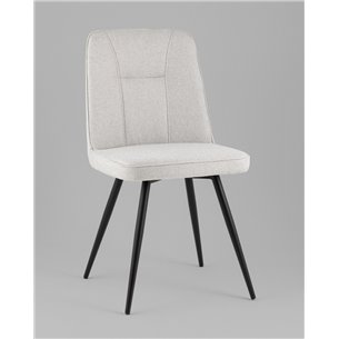 Комплект из четырех стульев|Stool Group|Hedd мягкий серый обивка рогожка