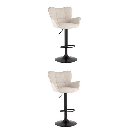 Стул барный Гранд серо-бежевый 2шт.