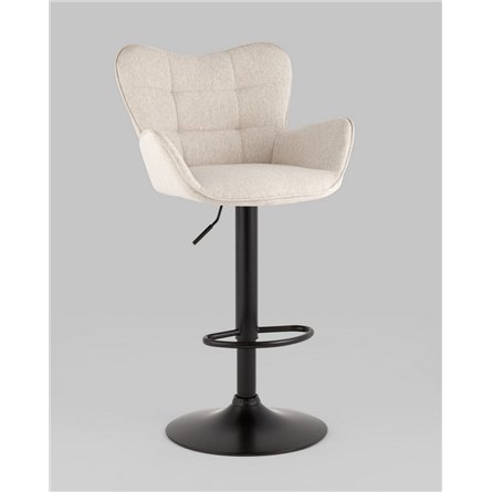 Комплект из двух стульев|Stool Group|Гранд серо-бежевый механизм газ-лифт обивка сиденья шенилл