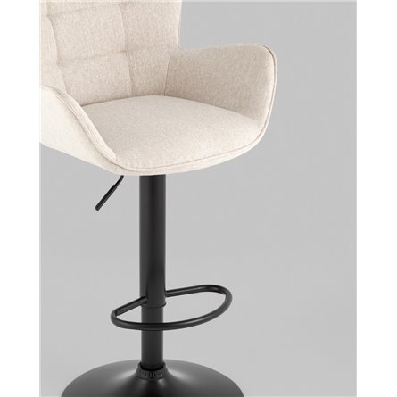 Комплект из двух стульев|Stool Group|Гранд серо-бежевый механизм газ-лифт обивка сиденья шенилл