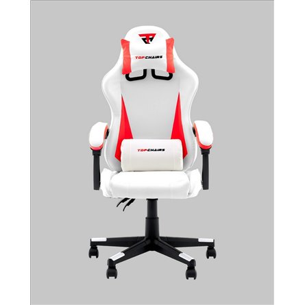 Компьютерное кресло|TopChairs|TopChairs Phantom бело-красный