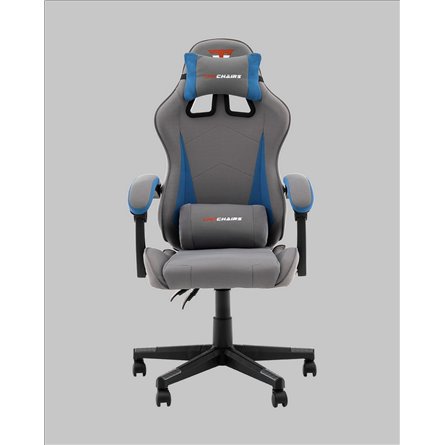 Компьютерное кресло|TopChairs|TopChairs Phantom серо-голубой