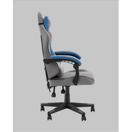 Компьютерное кресло|TopChairs|TopChairs Phantom серо-голубой