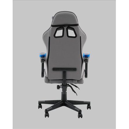 Компьютерное кресло|TopChairs|TopChairs Phantom серо-голубой